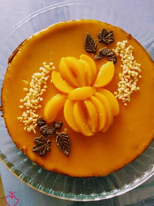 Cheesecake albicocche e amaretto