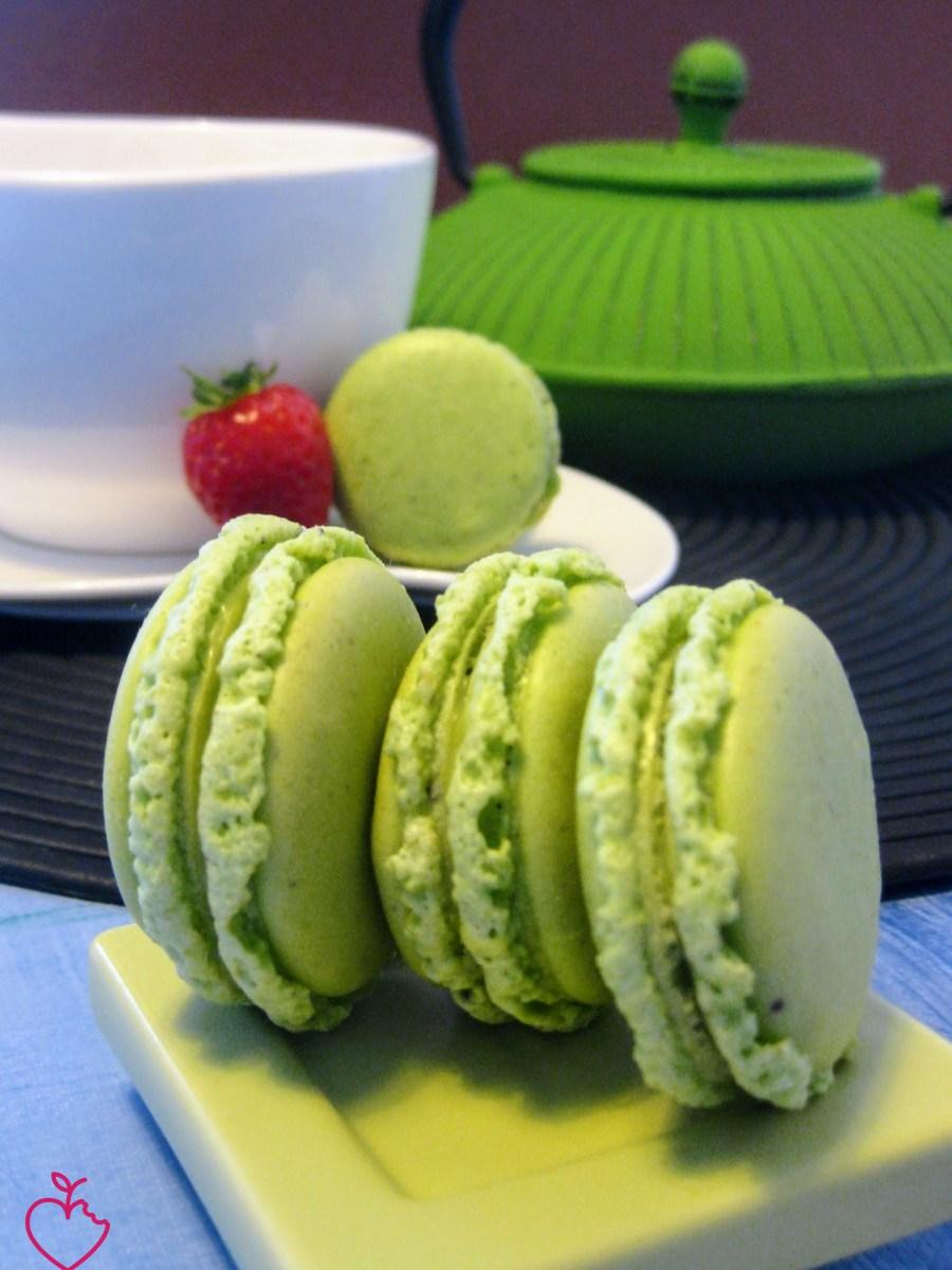 Macarons al pistacchio